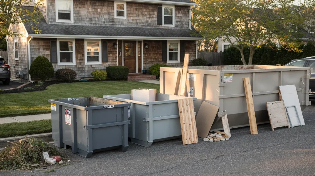 Dumpster Rental Long Island Bros offers 10, 20, 30, and 40 yard containers to match
